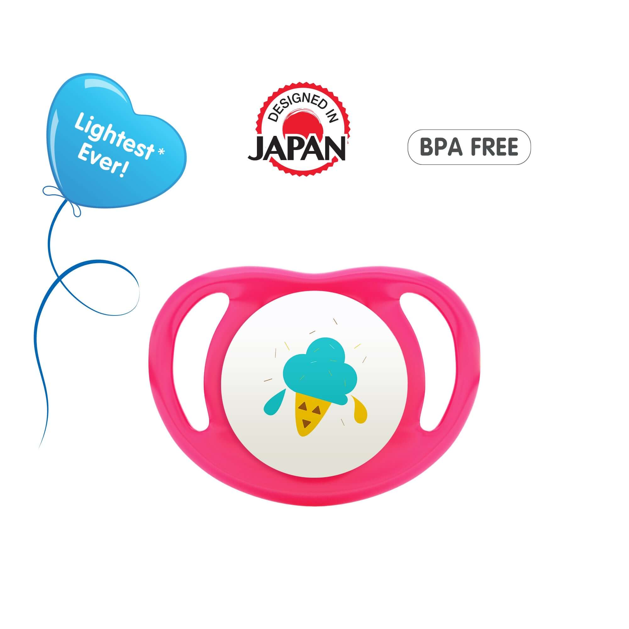 Minilight Baby Soother – Size L, Gentle & Comfortable Pacifier for Infants, Skin-friendly Design for Daily Use