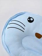 Popees Baby Cat Shaped Pillow – Soft Head Support Cushion for Newborns