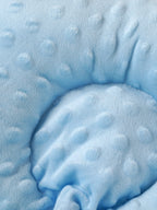 Popees Newborn Baby Head Pillow, Soft Cotton Infant Pillow for Crib & Stroller (color may vary depending on availability)