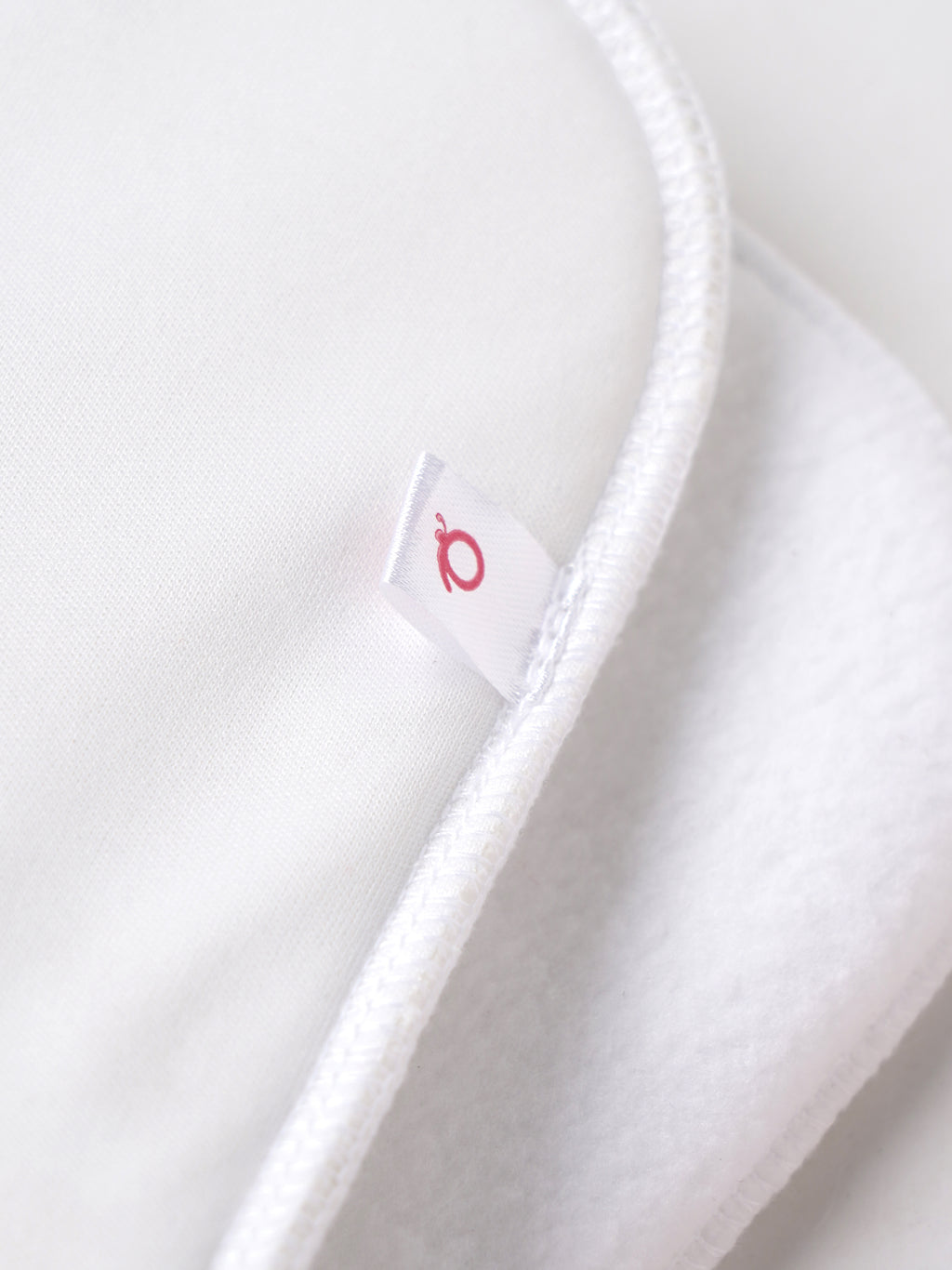 Popees Reusable Cloth Diaper Insert | Soft Absorbent Washable Nappy Insert with Snap Button Closure | White | Baby Cloth Diaper Accessory