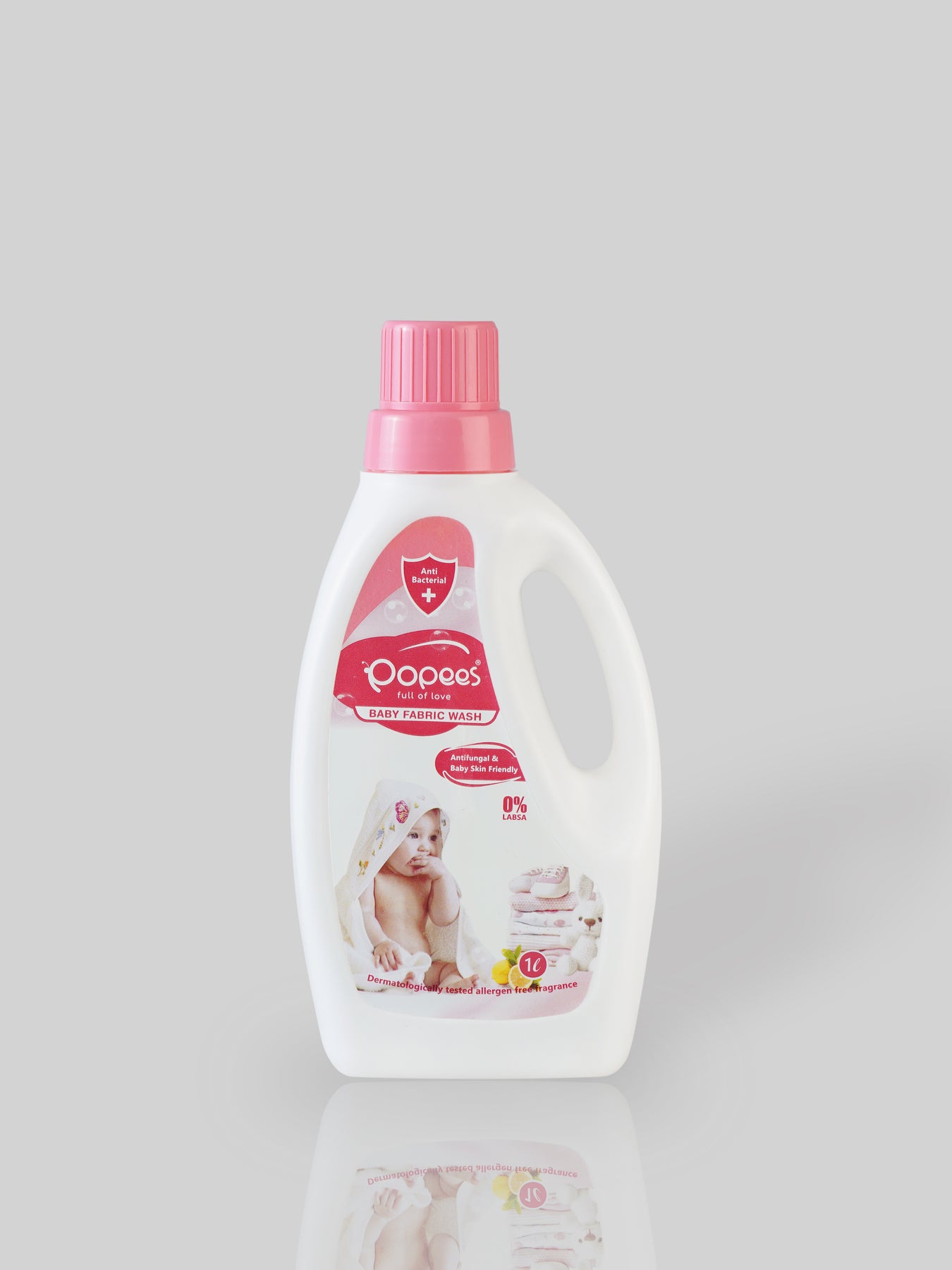 Popees Anti-Bacterial & Anti-Fungal Best in India Baby Fabric Wash