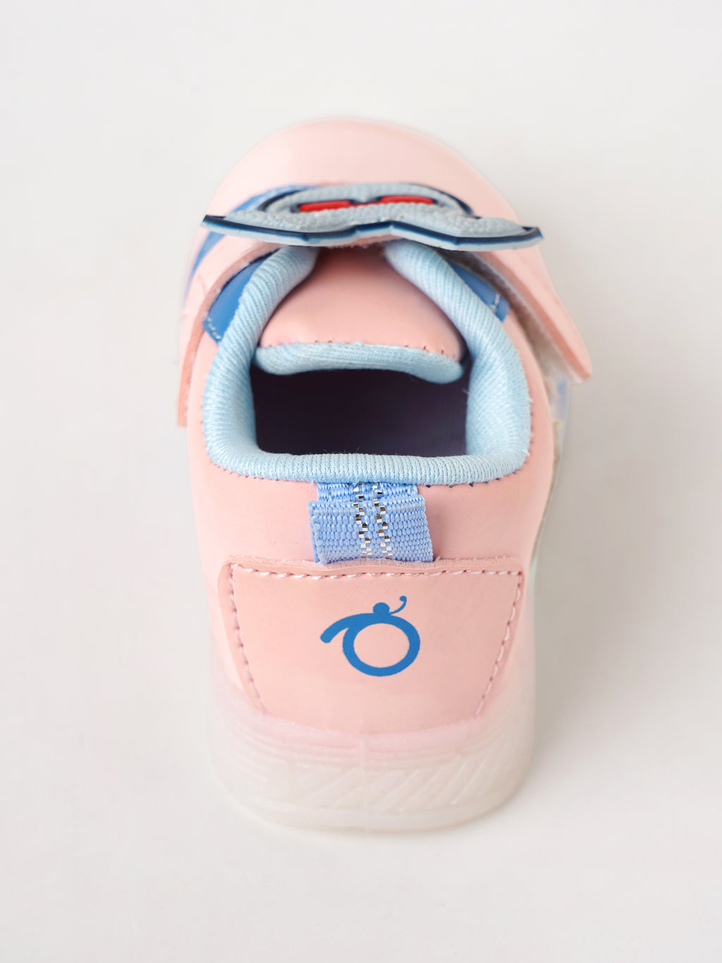 Popees Baby Unisex Soft & Stylish Velcro Shoes with Light| Comfortable Casual Shoes with Cute Character Design for Baby Boys & Girls