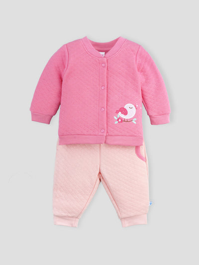 Popees Cozy & Stylish Fleece Winter Co-ord Set for Girls – Soft, Warm & Comfortable