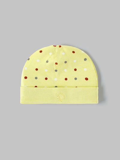 Popees Soft & Breathable Cotton Gift Set (1–6 Months)Clothing, Mittens, Wrapper & Cap