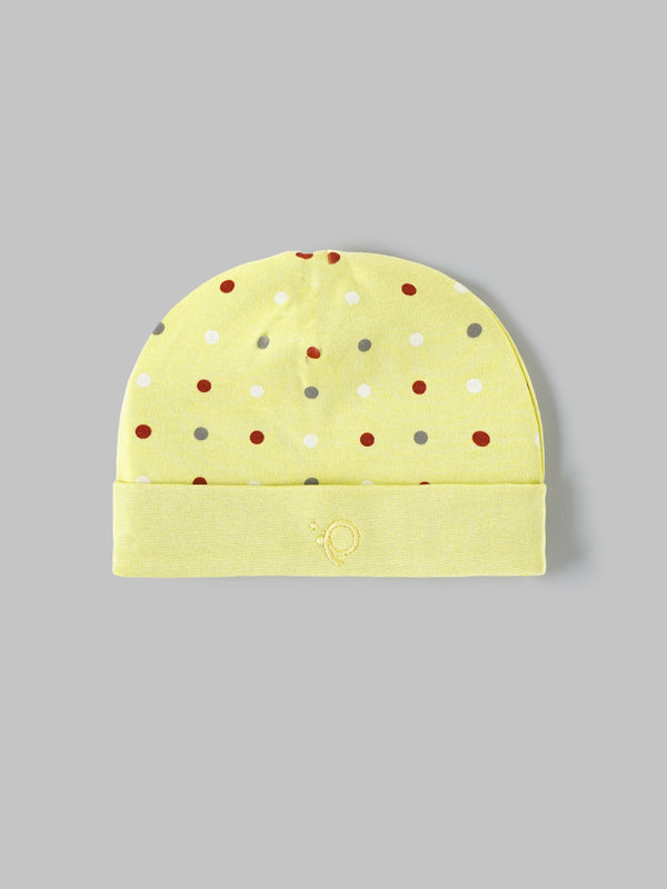 Popees Soft & Breathable Cotton Gift Set (1–6 Months)Clothing, Mittens, Wrapper & Cap