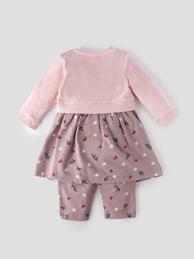 Popees Trendy & Comfy Winter Co-ord Set for Girls – Soft, Snug & Warm