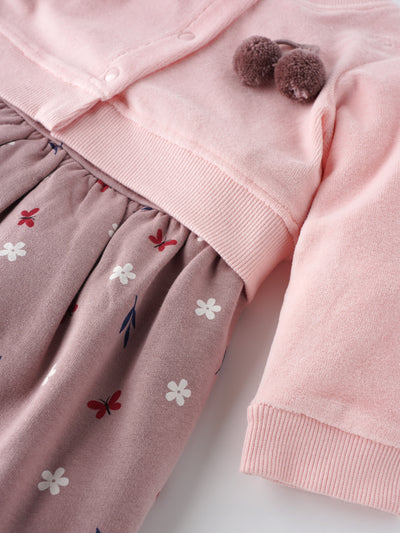 Popees Trendy & Comfy Winter Co-ord Set for Girls – Soft, Snug & Warm