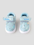 Popees Baby Unisex Soft & Stylish Velcro Shoes | Comfortable Printed Casual Shoes for Baby Boys & Girls | Sky Blue