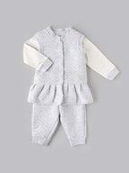Popees Stylish & Cozy Fleece Winter Co-ord Set for Girls – Soft, Warm & Comfy