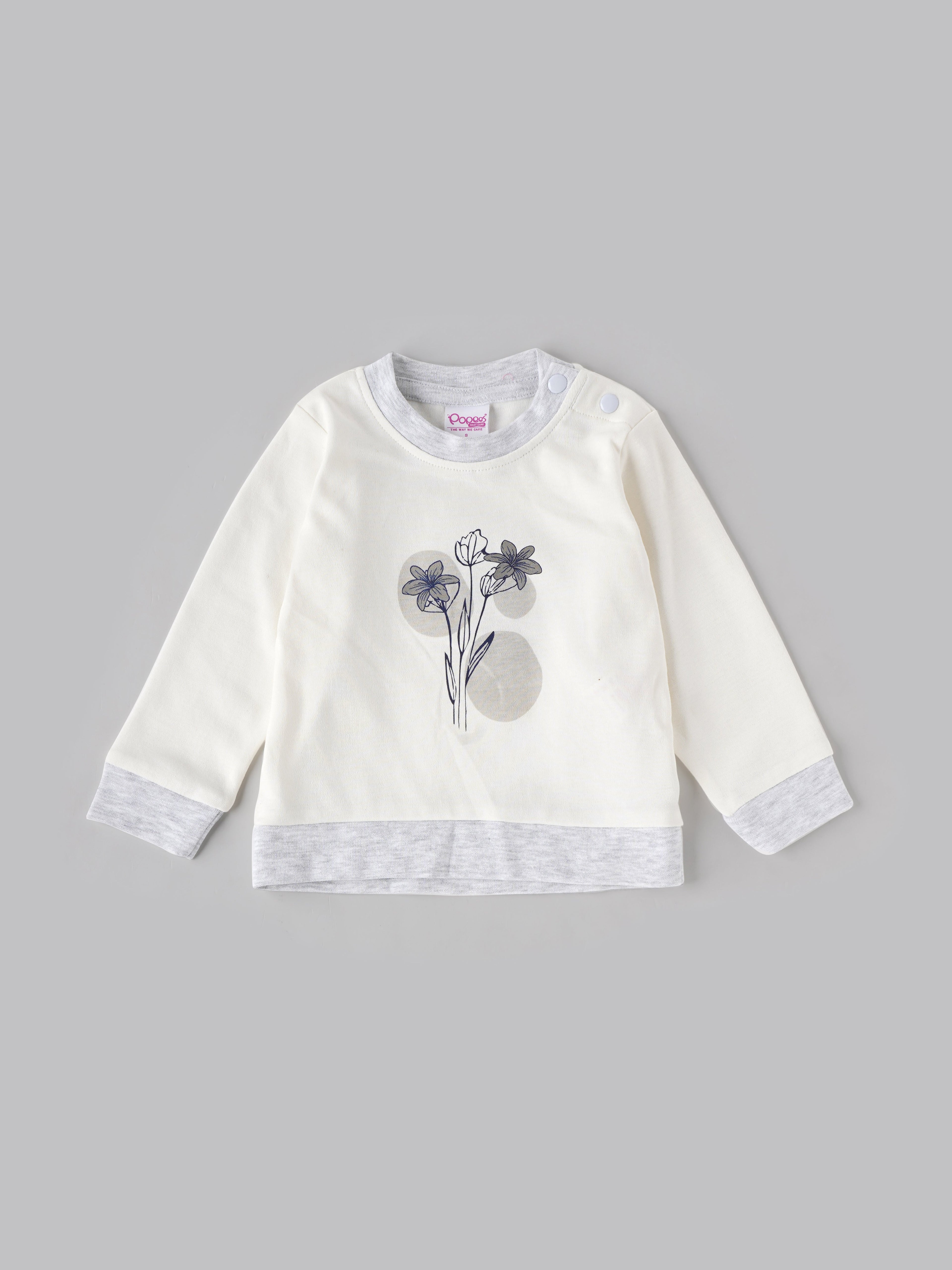 Popees Stylish & Cozy Fleece Winter Co-ord Set for Girls – Soft, Warm & Comfy