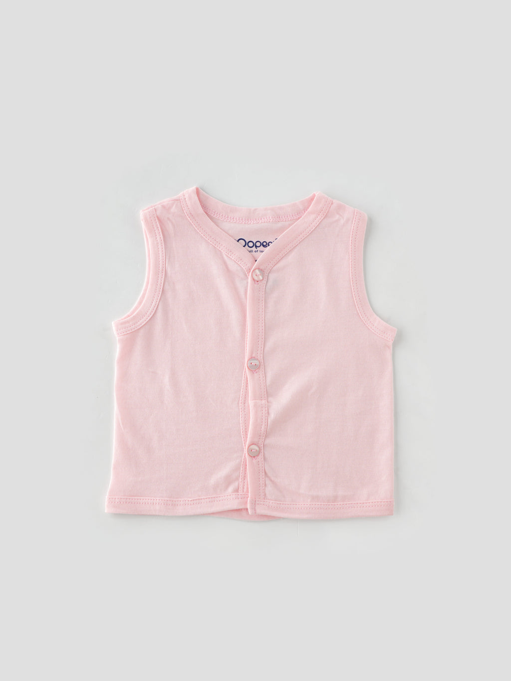Popees Baby Jhabla – 100% Cotton, Skin-friendly Front Button Tops for Newborns & Infants (Pack of 6)