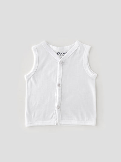 Popees Baby Jhabla – 100% Cotton, Skin-friendly Front Button Tops for Newborns & Infants (Pack of 6)