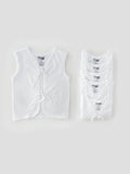 Popees Baby Jhabla – 100% Cotton, Skin-friendly Front Knot Tops for Newborns & Infants (Pack of 6)