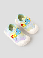 Popees Baby Unisex Cute Cartoon Character Shoes | Soft Printed Velcro Shoes for Baby Boys & Girls