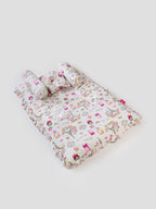 Popees Floral Printed & Soft Mattress for Babies (color and design may vary depending on availability)