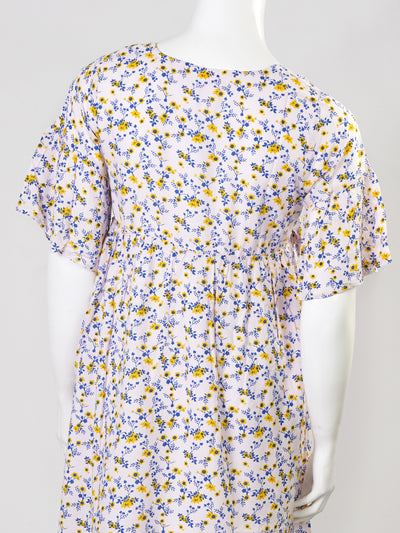 Soft & Trendy Maternity Gown