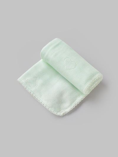 Popees Premium Soft Cotton Baby Hand Towel |Ultra Absorbent Newborn Face Towel, Gentle Infant Wipe Cloth for Daily Baby Care