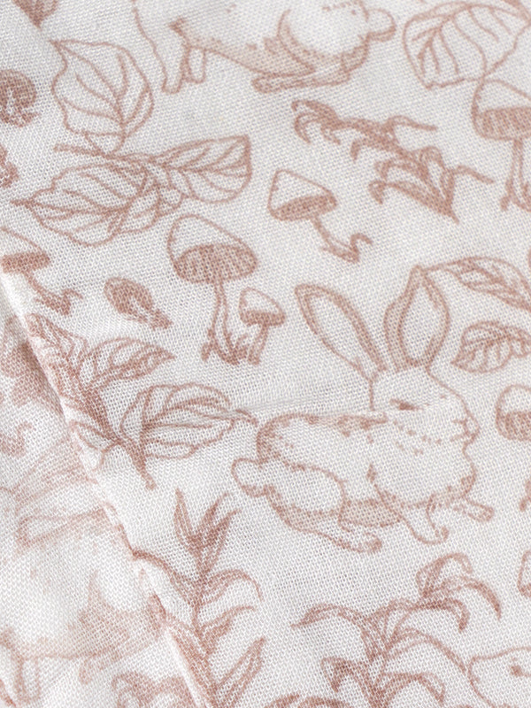 Popees Soft Cotton Printed Hand Towel for Newborns Babies