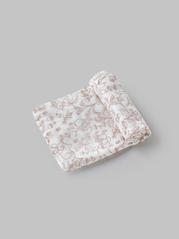 Popees Soft Cotton Printed Hand Towel for Newborns Babies