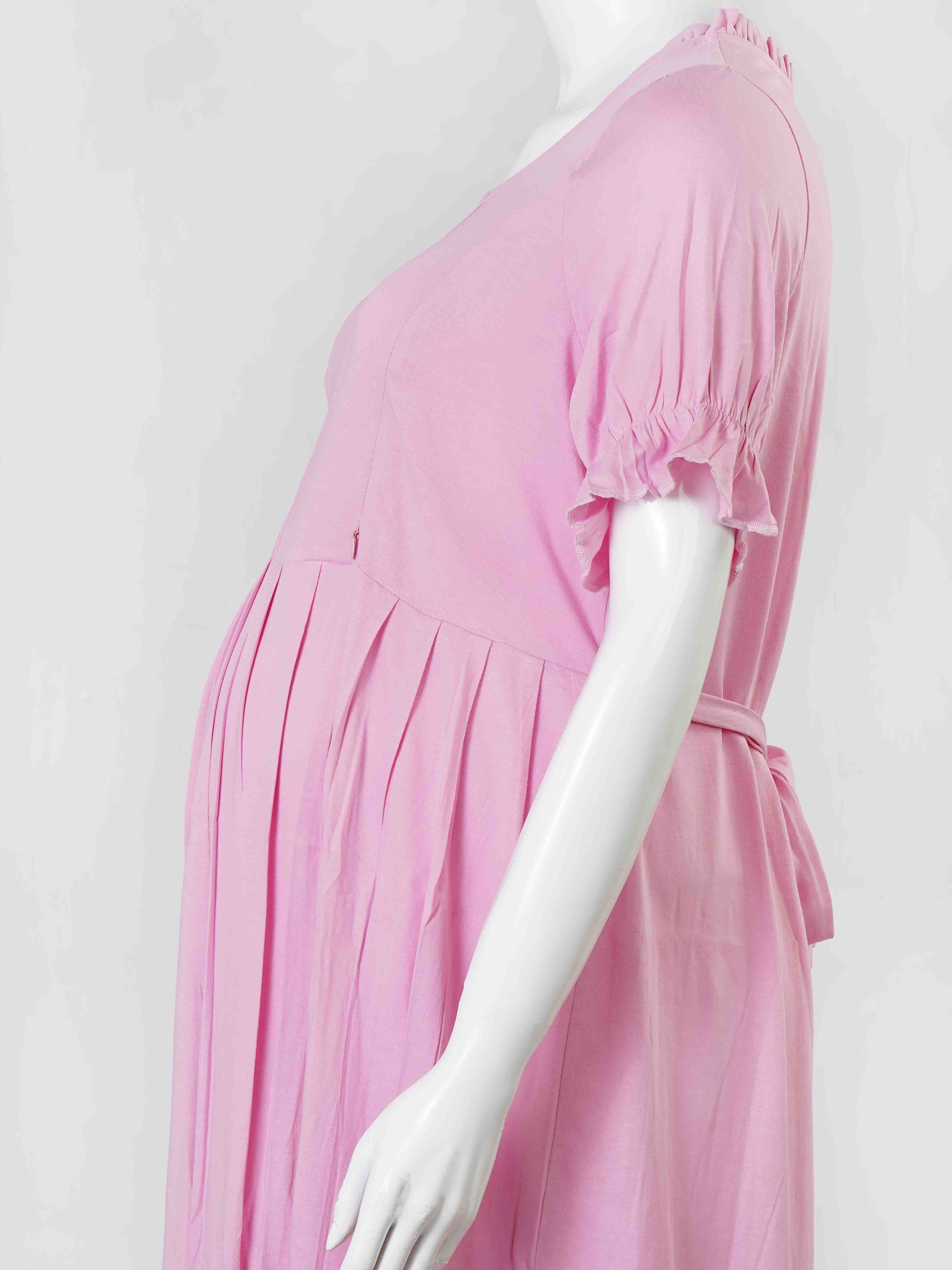 Soft & Trendy Maternity Gown Popees Baby Care Soft & Trendy Maternity Gown Popees Baby Care