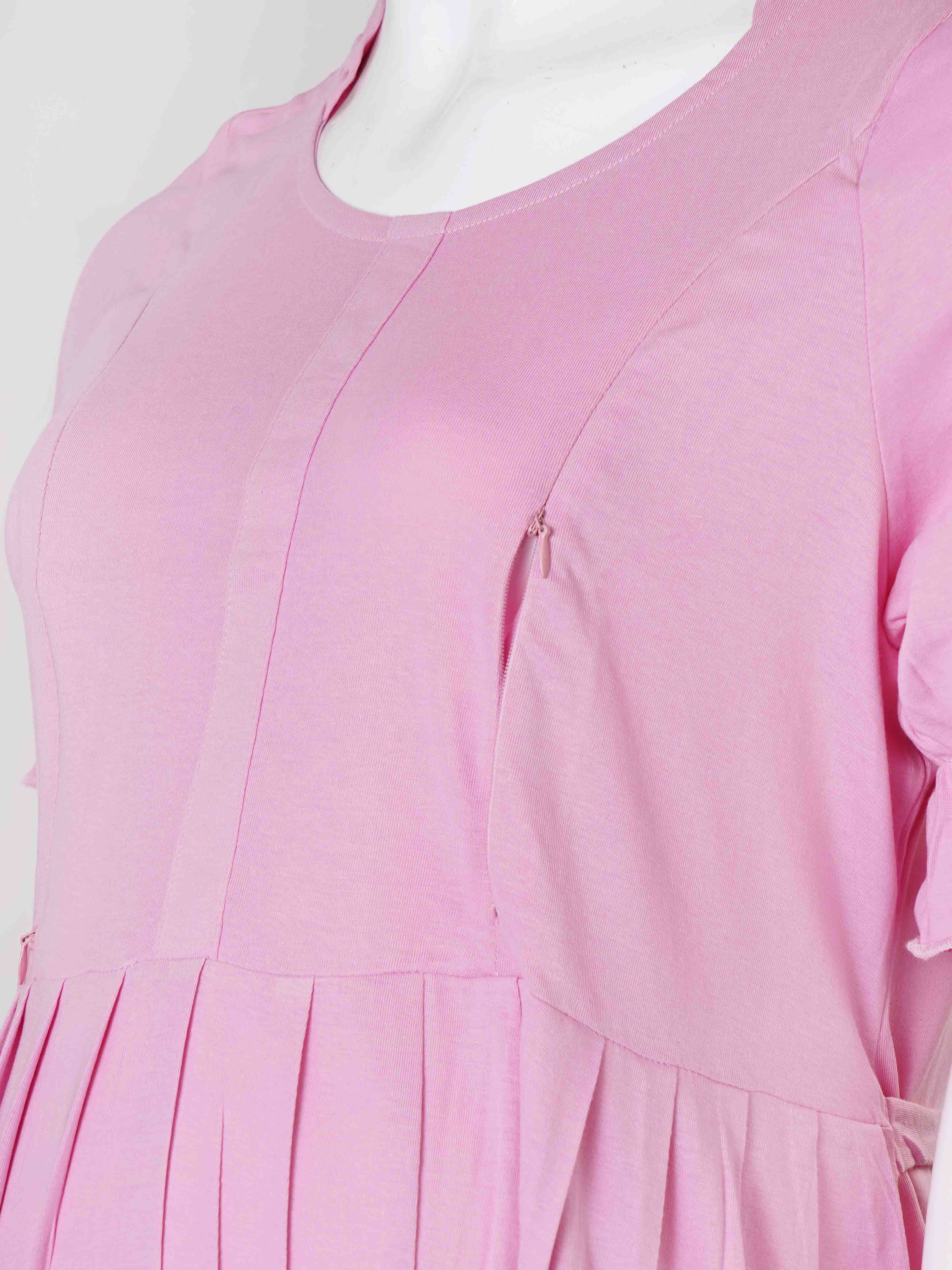 Soft & Trendy Maternity Gown