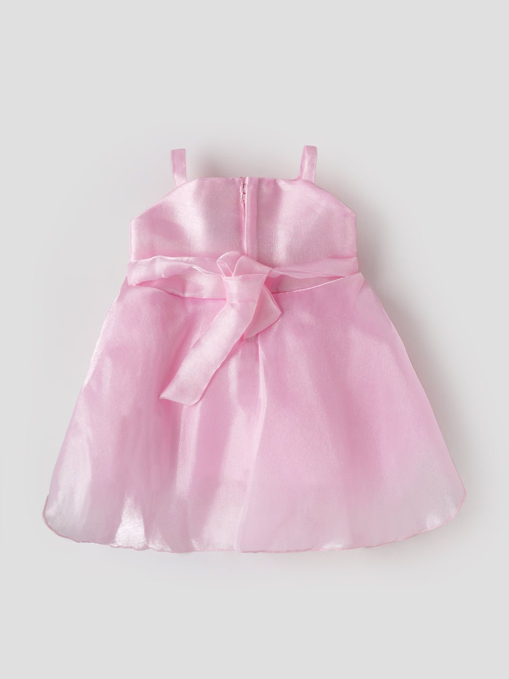 Popees Elegant Rosette Party Wear Dress Set (6-12 Months) for Baby Girls