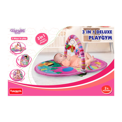3 In 1 Deluxe Play Gym N Pink