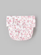 Popees Baby Reusable Cloth Diaper | Adjustable Snap Closure | Floral Print | Newborn (color may vary depending on availability)