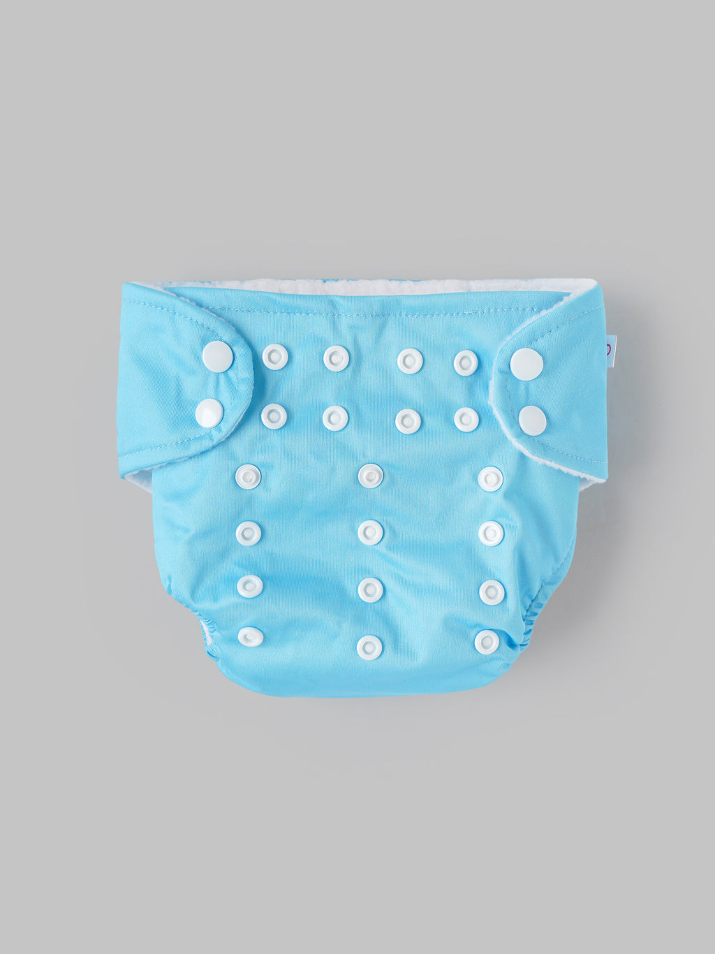 Popees Baby Reusable Cloth Diaper | Adjustable Snap Closure | Floral Print | Newborn (color may vary depending on availability)