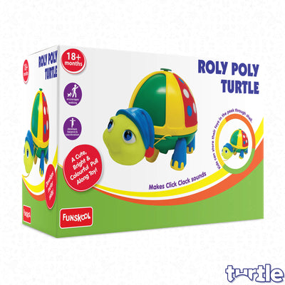 Roly Poly Turtle for Kids