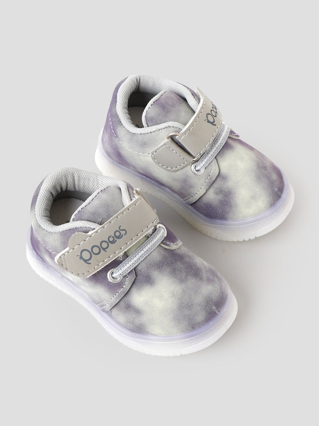 Popees Baby Unisex Stylish Velcro Strap Shoes with Soft Cushioned Interior & Comfortable Sole for Infants and Toddlers