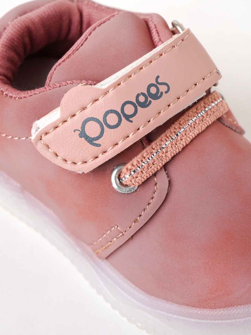 Popees Baby Unisex Soft & Stylish Velcro Strap Shoes with Comfortable Fit | Casual Baby Shoes for Boys & Girls