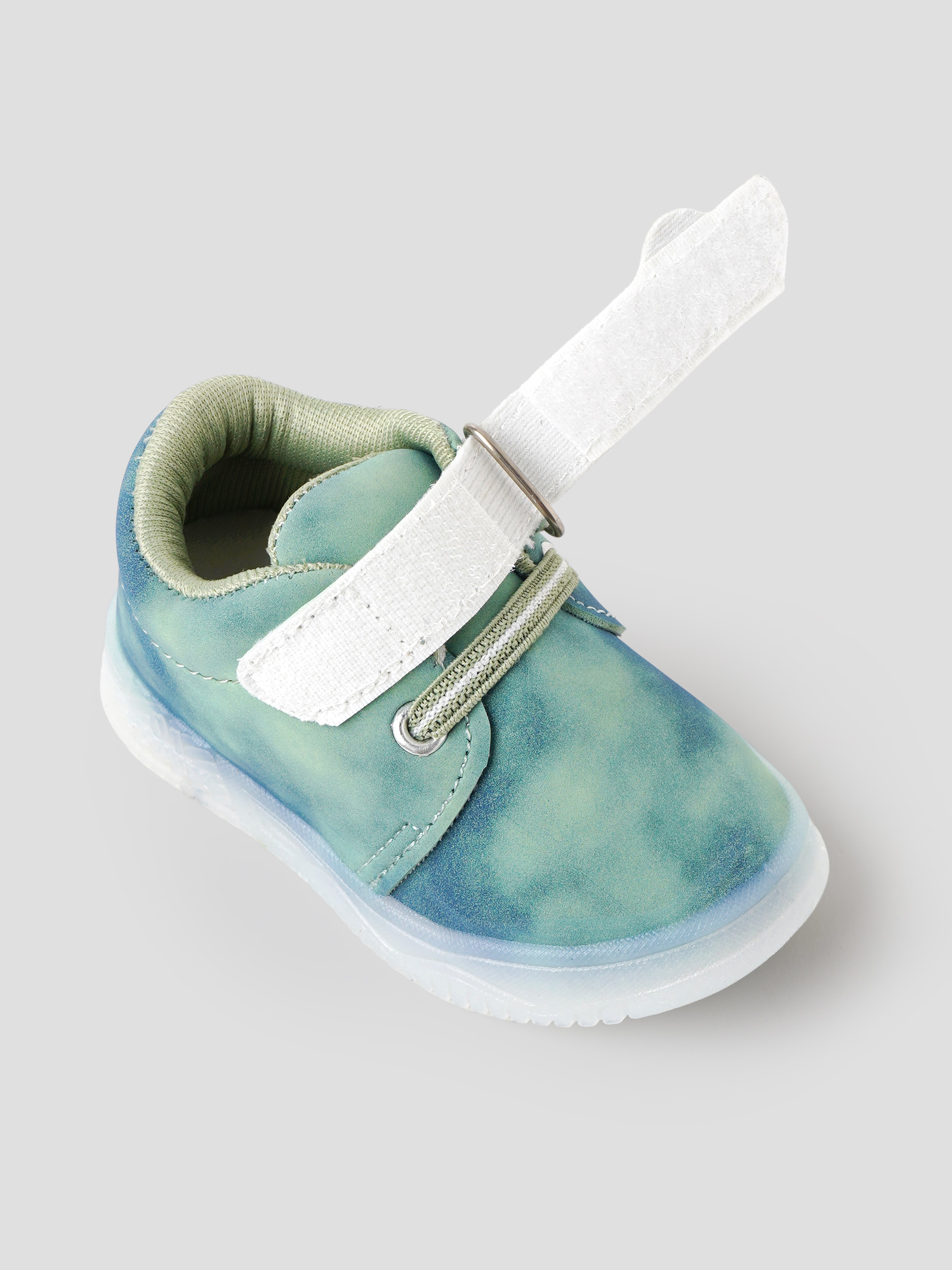 Popees Baby Unisex Casual Shoes with Velcro Closure | Comfortable & Stylish Everyday Footwear for Baby Boys & Girls