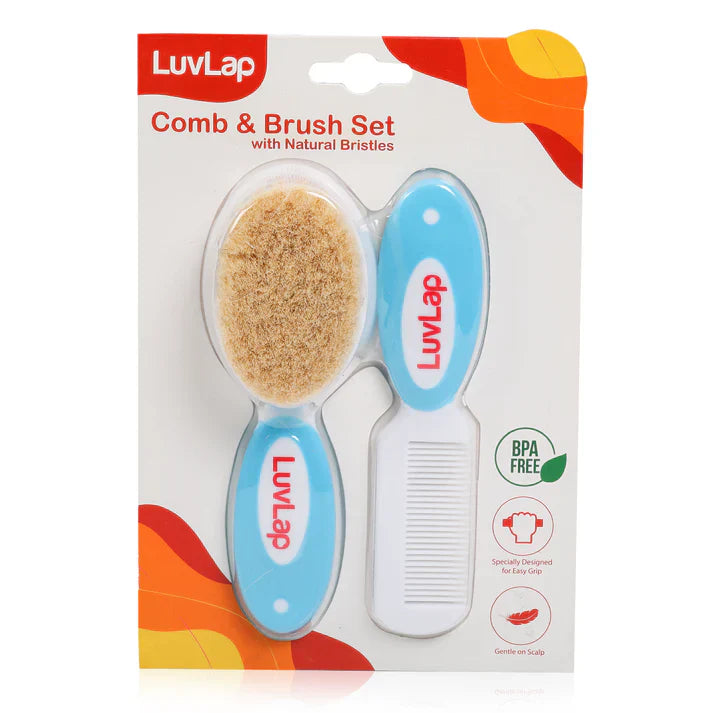 Premium Comb and Brush Set for Everyday Grooming (color and design may vary depending on availability)