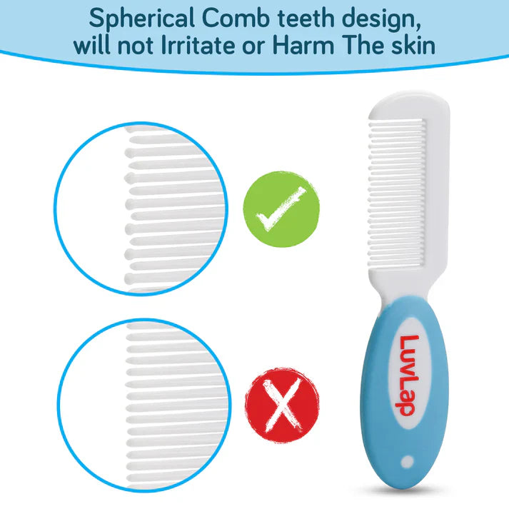 Premium Comb and Brush Set for Everyday Grooming (color and design may vary depending on availability)