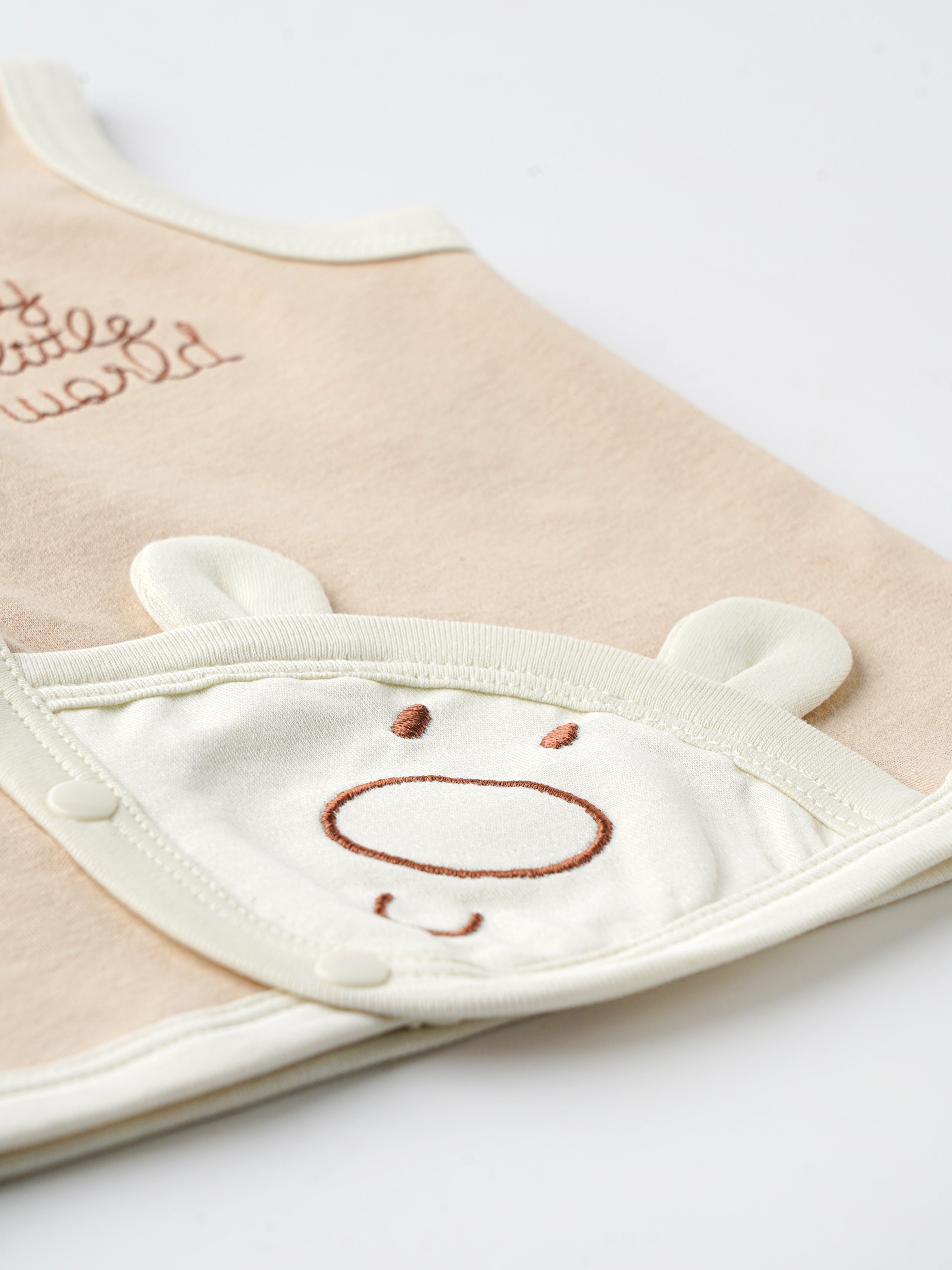 Popees Front Button Jhabla (0–3 Months) Skin-Friendly & Stylish Wear for Newborns