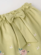 Popees Stylish Embroidered Skirt (0-9 Months) for Newborn Girls