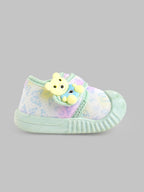 Popees Baby Unisex Soft & Stylish Velcro Strap Shoes with Comfortable Fit | Cute Teddy Bear Character Shoes for Boys & Girls