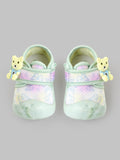 Popees Baby Unisex Soft & Stylish Velcro Strap Shoes with Comfortable Fit | Cute Teddy Bear Character Shoes for Boys & Girls