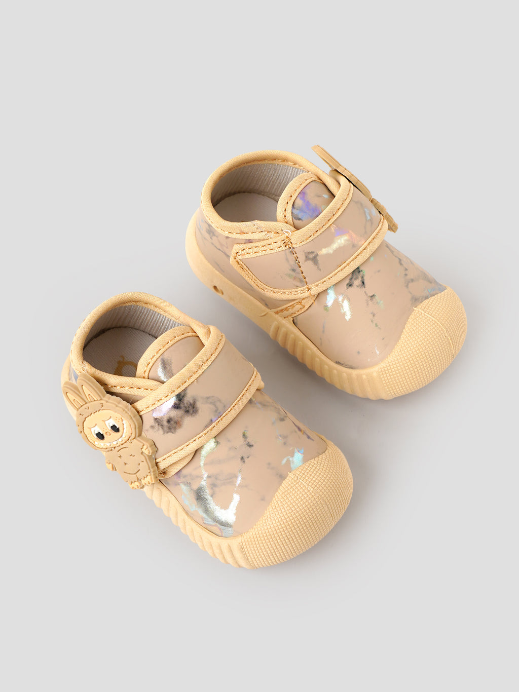 Popees Baby Unisex Soft & Stylish Velcro Strap Shoes with Comfortable Fit | Casual Baby Shoes for Boys & Girls | Chiku