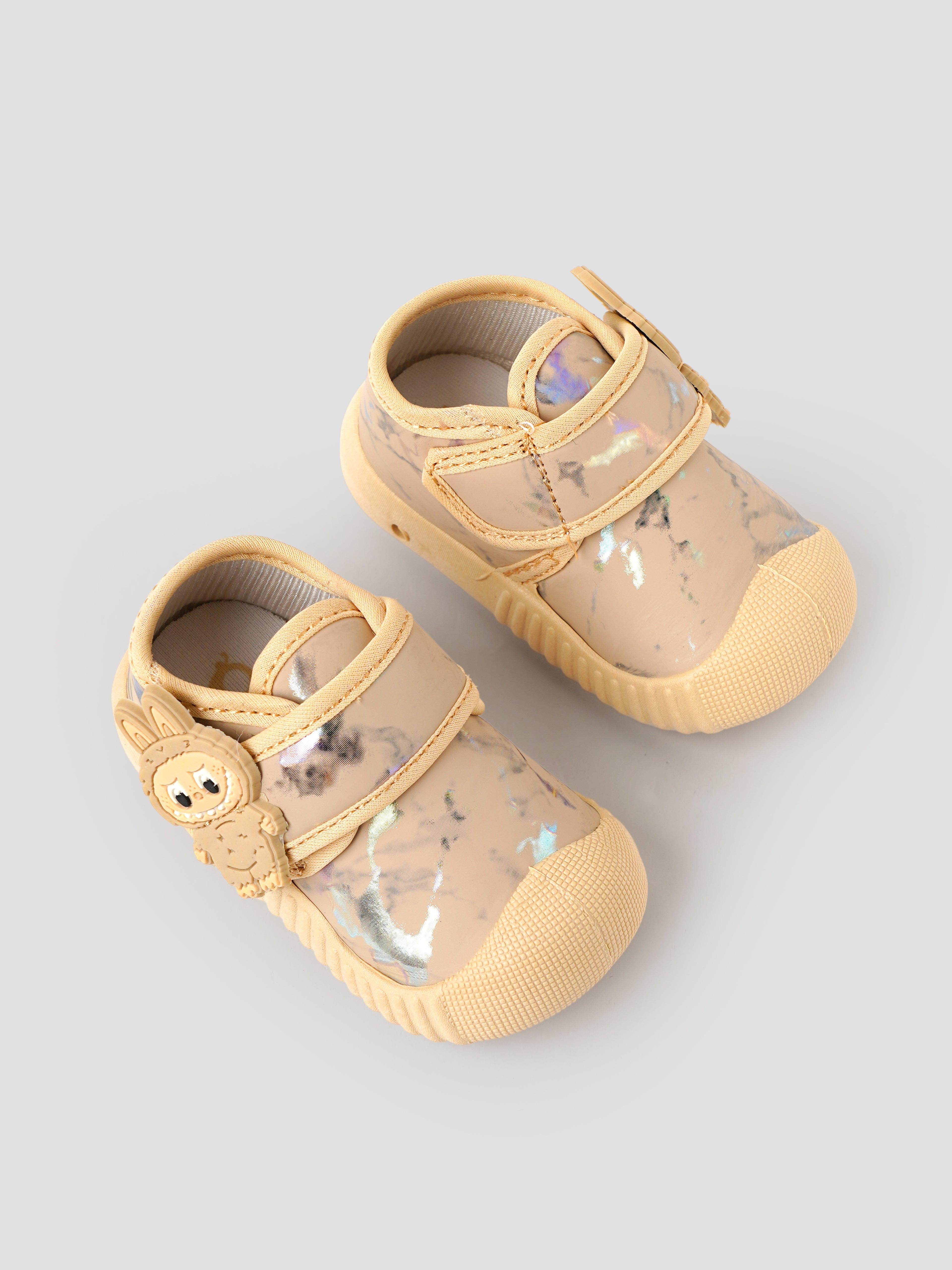 Popees Baby Unisex Soft & Stylish Velcro Strap Shoes with Comfortable Fit | Casual Baby Shoes for Boys & Girls | Chiku