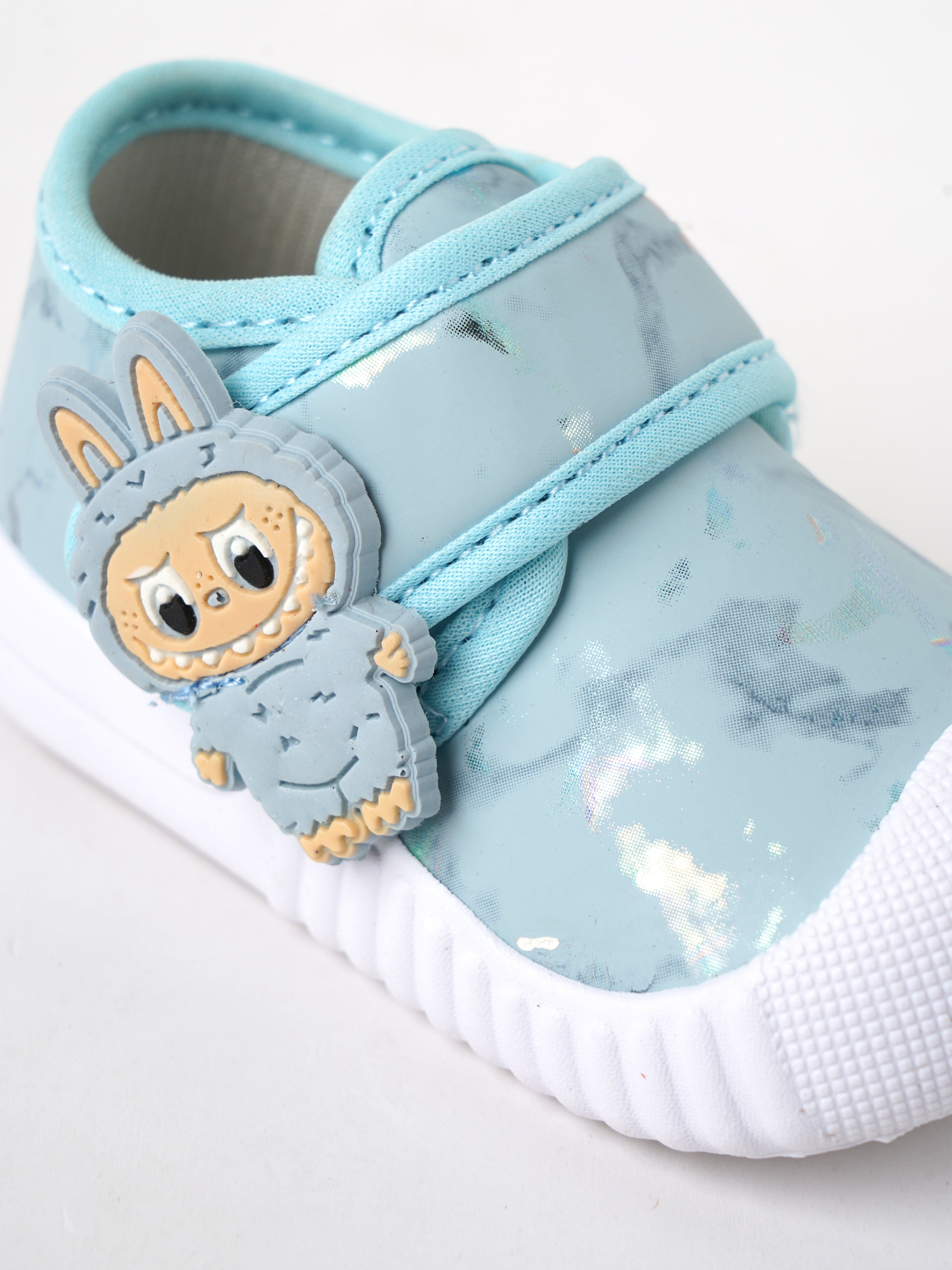 Popees Baby Unisex Soft & Stylish Velcro Strap Shoes with Comfortable Fit | Casual Baby Shoes for Boys & Girls