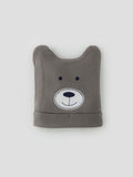 Popees Adorable Bear Face Winter Cap for Babies – Soft Fleece, Warm & Cozy Hat for Babies