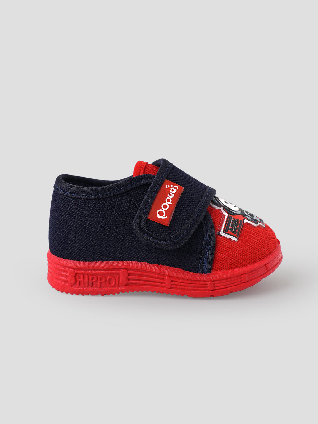 Popees Baby Unisex Soft & Stylish Casual Shoes with Comfortable Fit | Velcro Strap Shoes with Cute Astronaut Design for Baby Boys & Girls