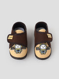 Popees Baby Unisex Soft & Stylish Velcro Strap Shoes with Comfortable Fit | Casual Baby Shoes for Boys & Girls | Brown