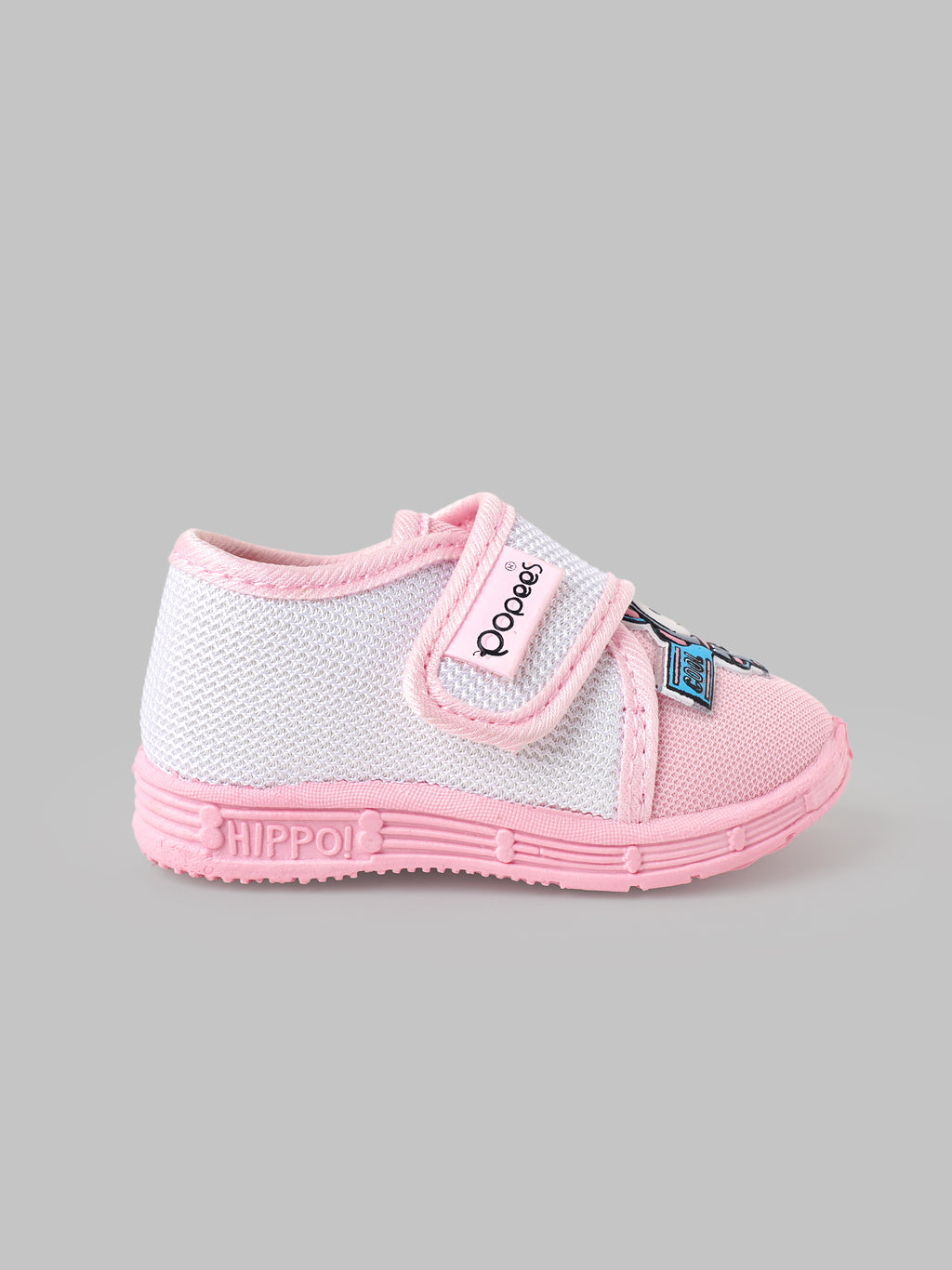 Popees Baby Unisex Soft & Stylish Velcro Strap Shoes with Comfortable Fit | Casual Baby Shoes for Boys & Girls