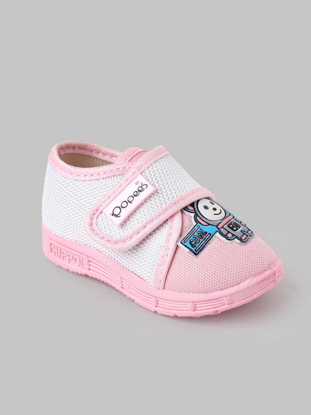 Popees Baby Unisex Soft & Stylish Velcro Strap Shoes with Comfortable Fit | Casual Baby Shoes for Boys & Girls