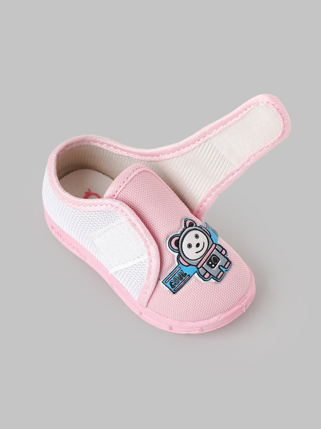 Popees Baby Unisex Soft & Stylish Velcro Strap Shoes with Comfortable Fit | Casual Baby Shoes for Boys & Girls