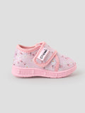 Popees Baby Unisex Soft & Stylish Pink Baby Shoes | Lightweight Mesh Shoes with Velcro Closure | Comfortable Footwear for Boys & Girls