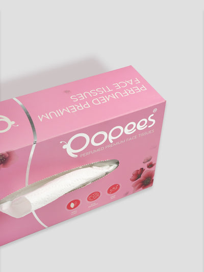 Popees Perfumed Premium face Tissue - 2 Ply 100 Pulls